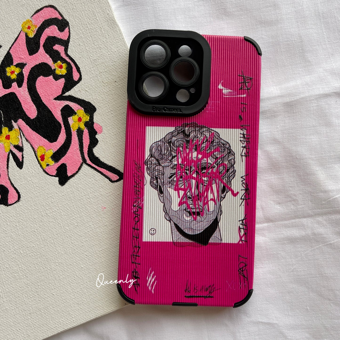 Pink David Phone Case