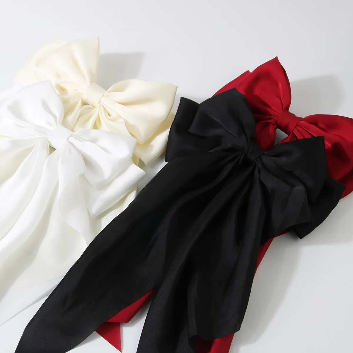 Coquette Hair Bow (Long Tail)