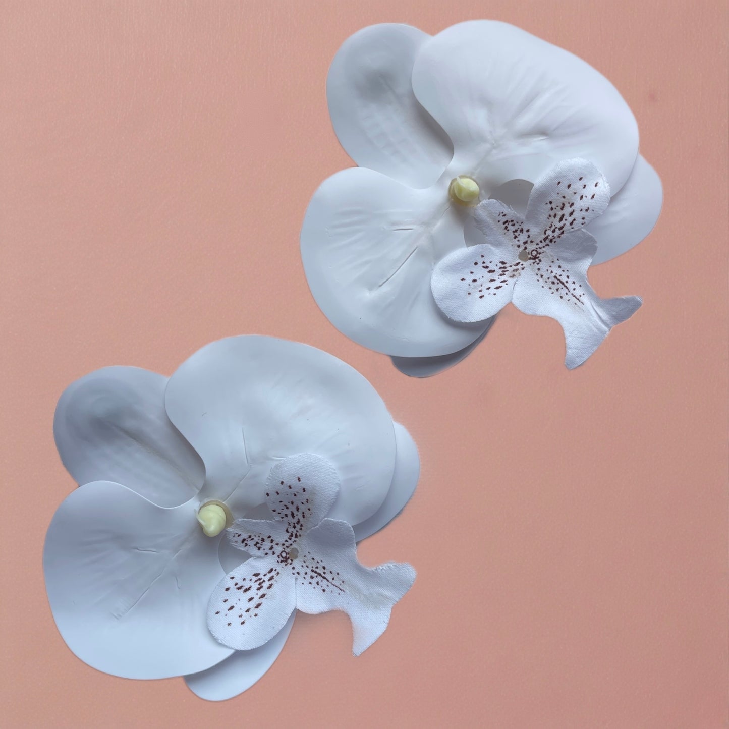 Orchid Flower Earrings