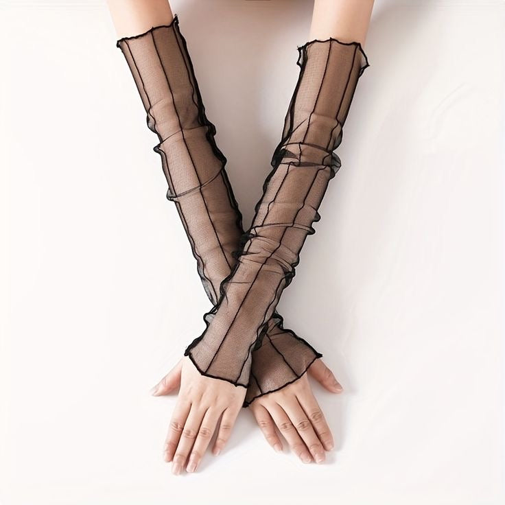 Sun Protection Arm Sleeves - Queenlybypinupqueens