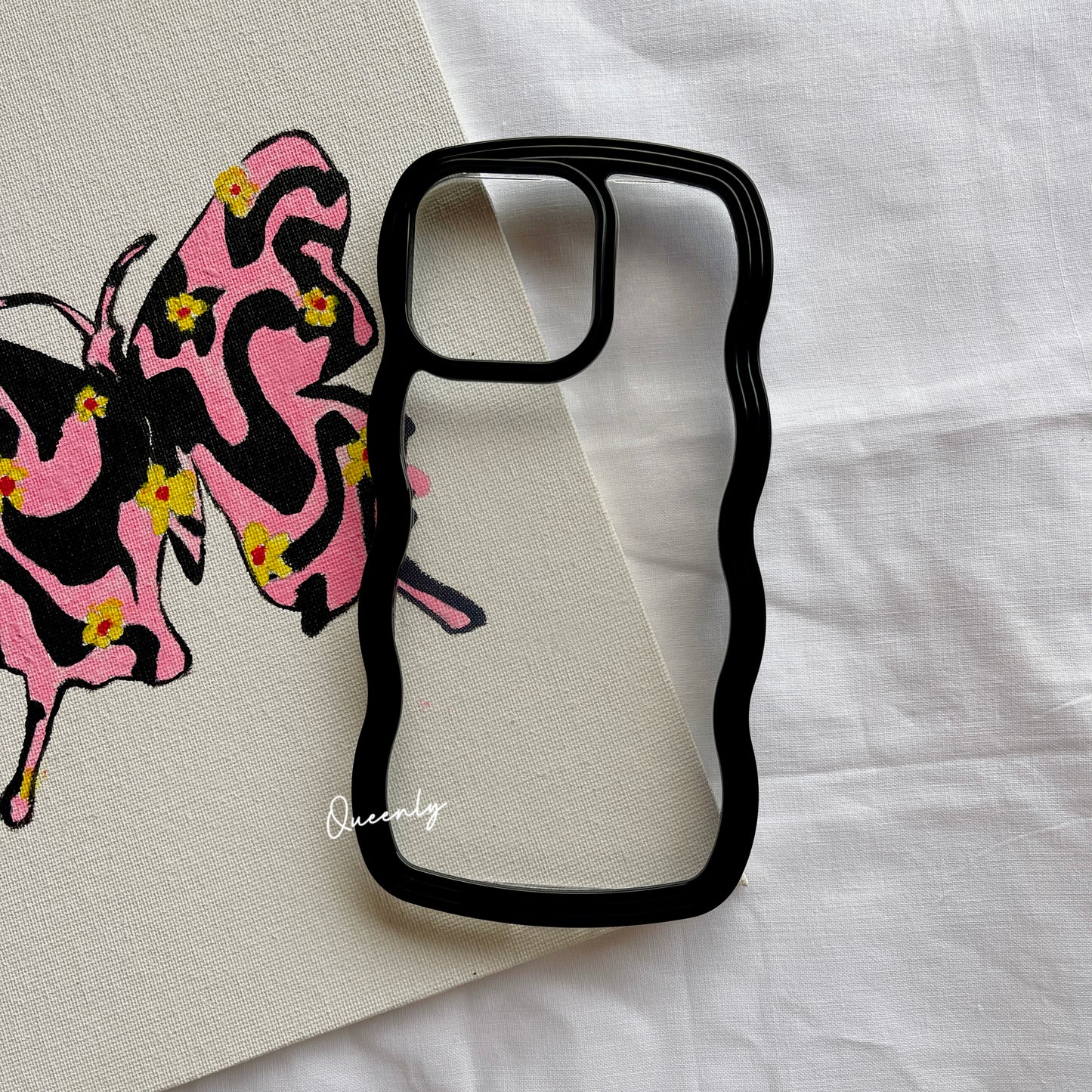 Black Wave Phone Case