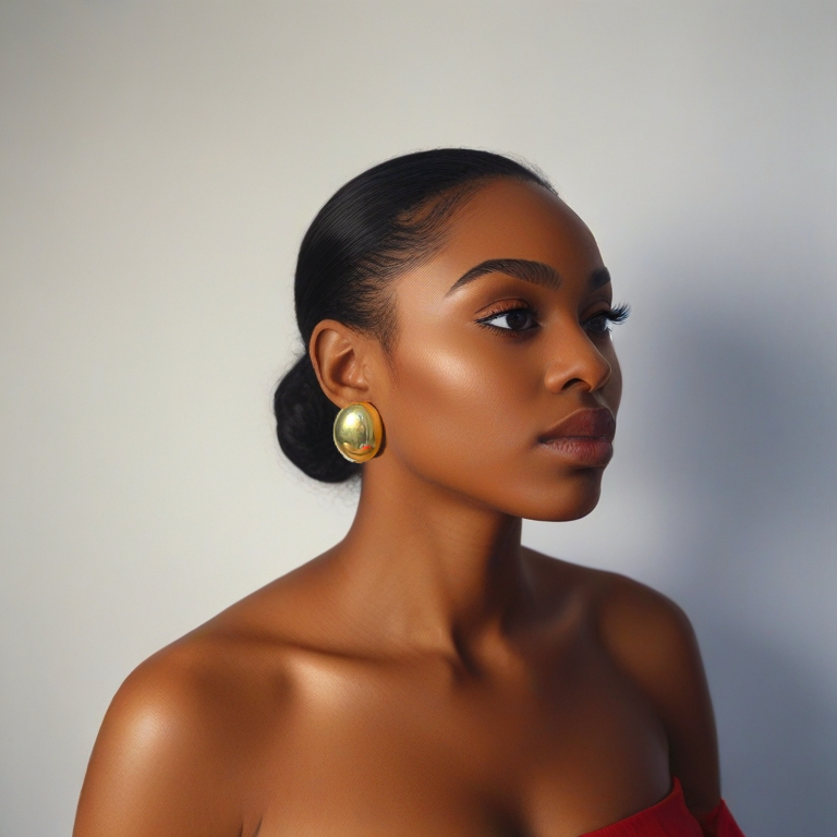 Vivienne Dome Earrings