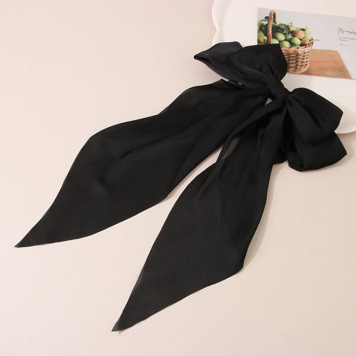 Coquette Hair Bow (Long Tail)