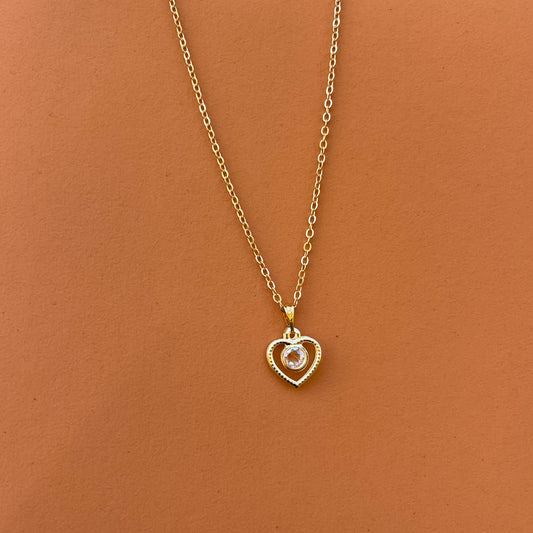 Mini Heart Necklace - Queenlybypinupqueens