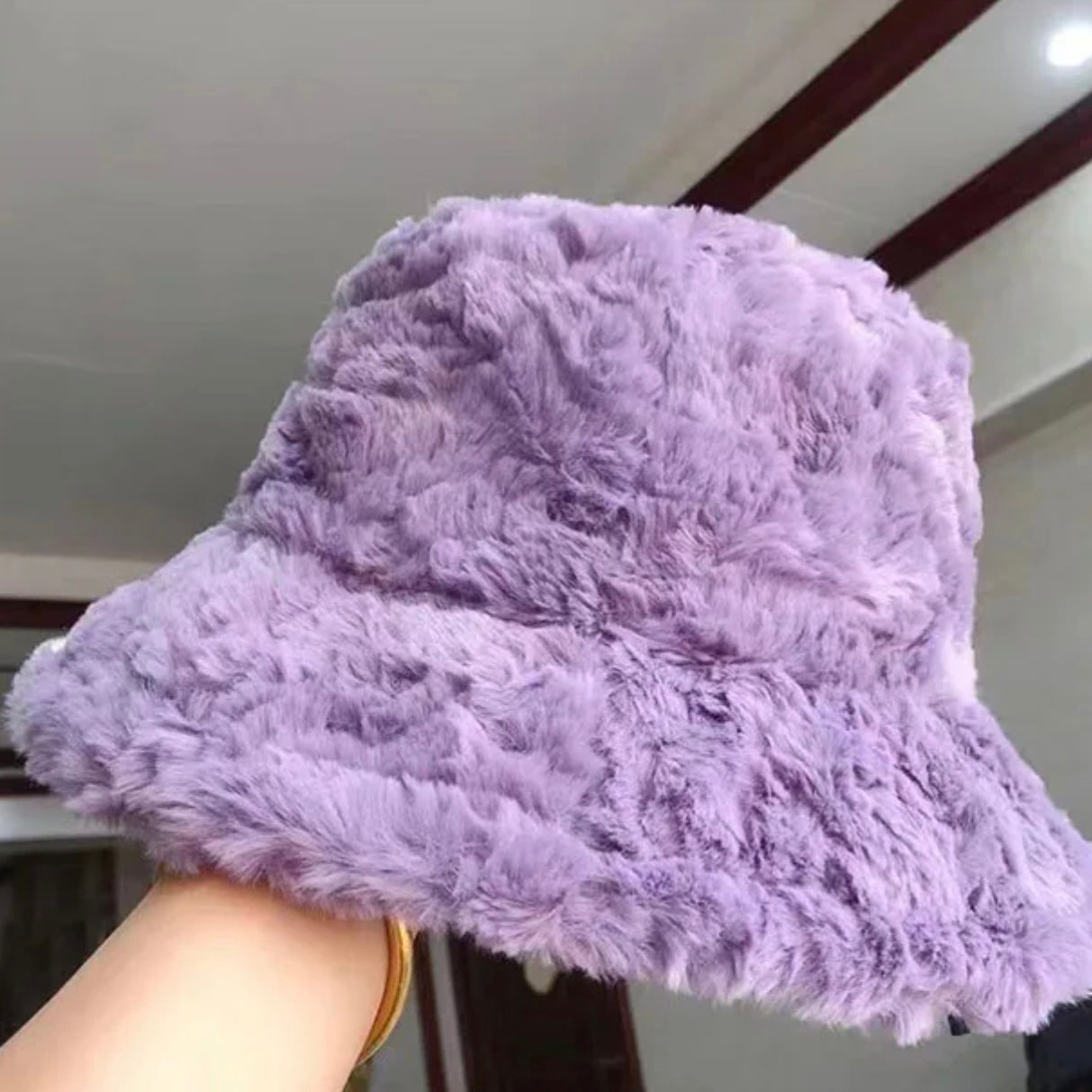 Faux Fur Bucket Hat