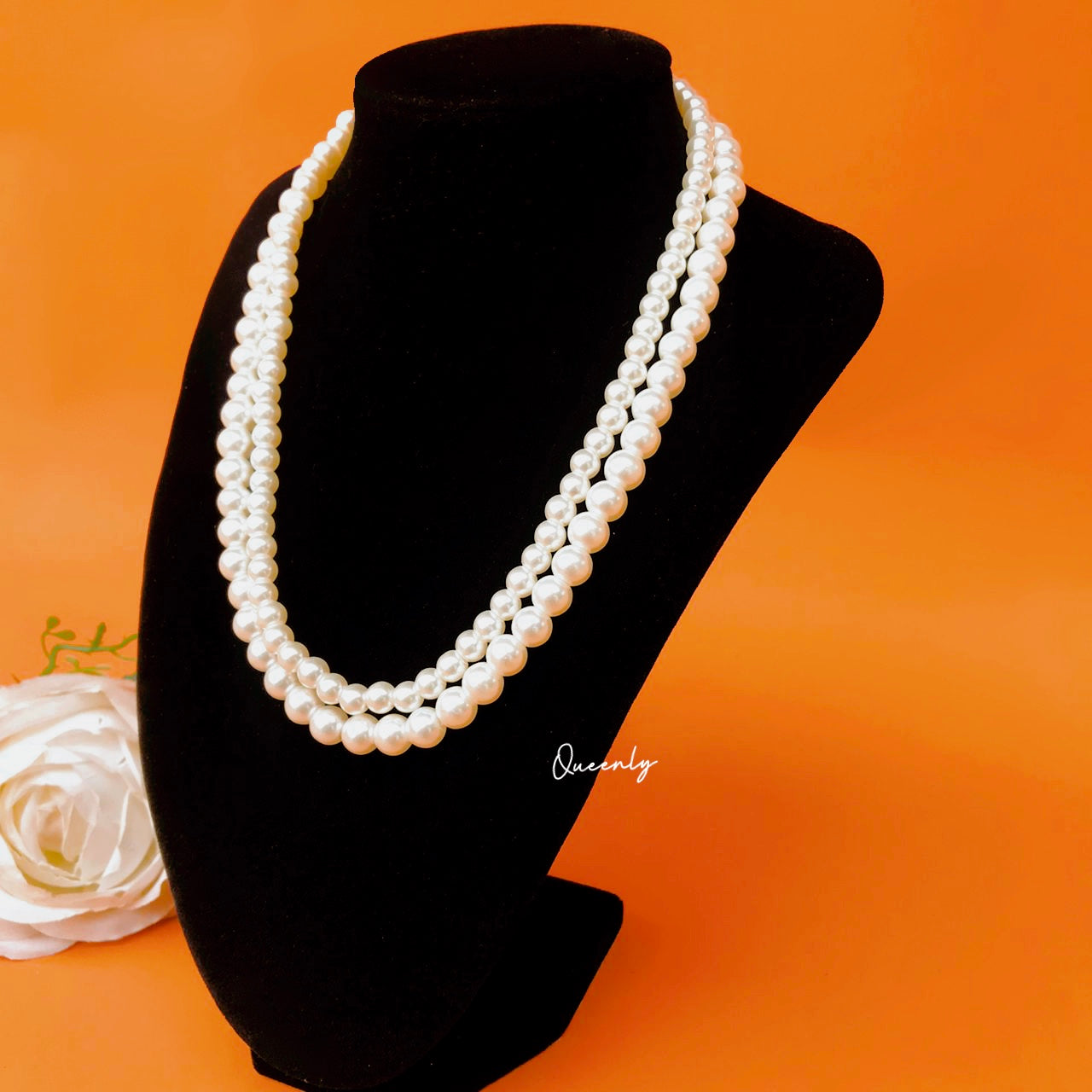 Astrid Double Layered Pearl Necklace