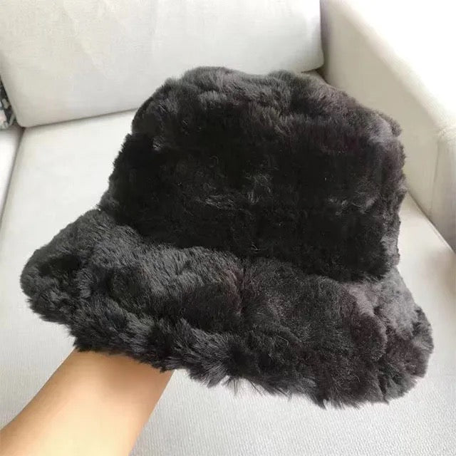 Faux Fur Bucket Hat