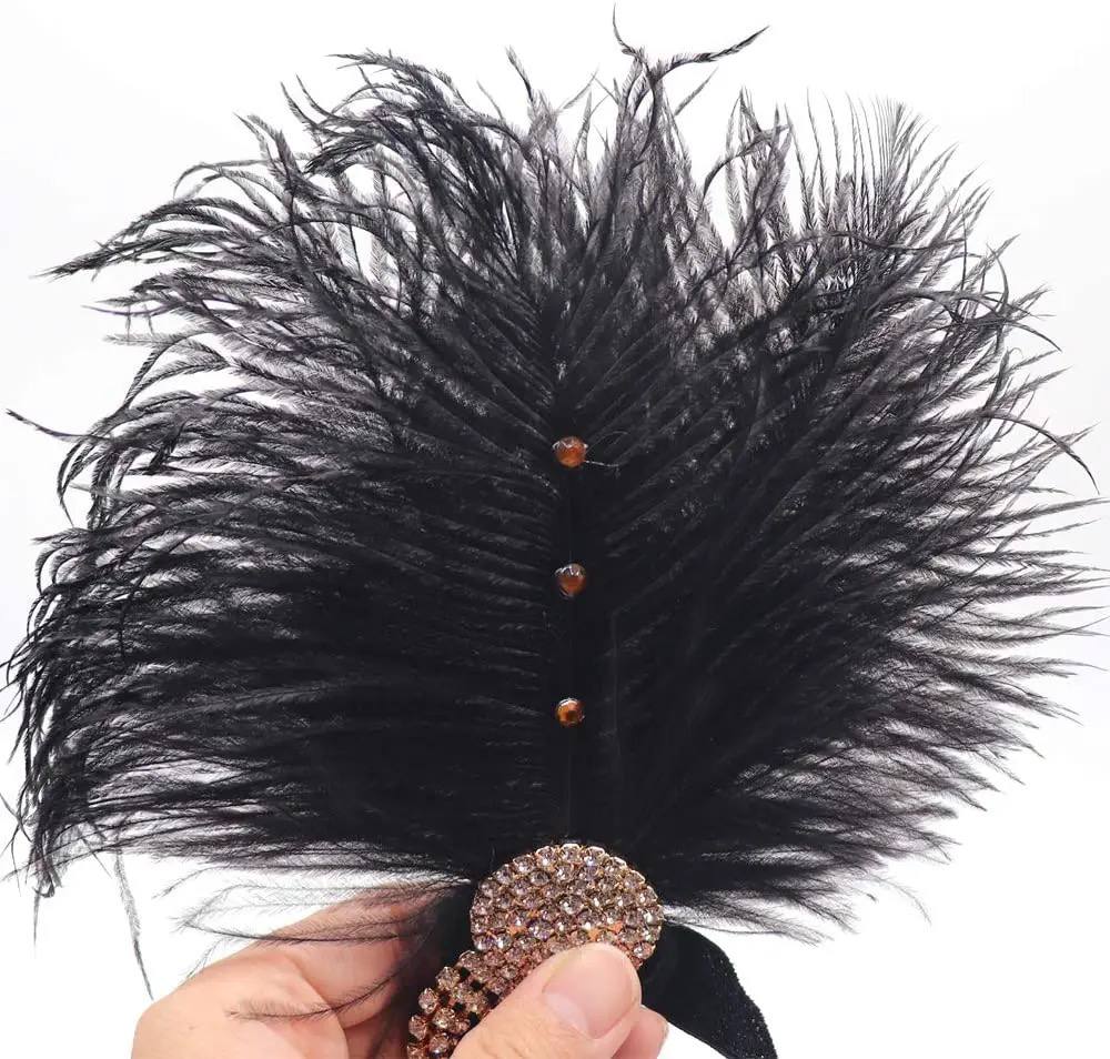 Gatsby Feather Headband