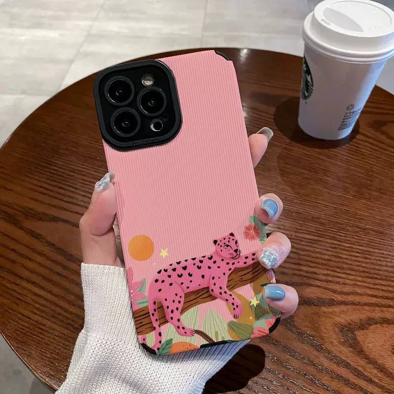 Retro Leopard Phone Case