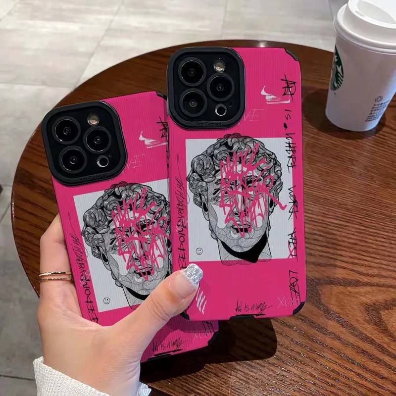 Pink David Phone Case